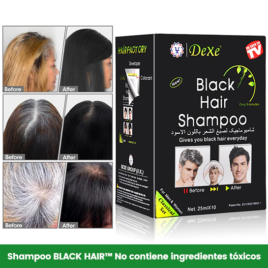 Shampoo cubre canas